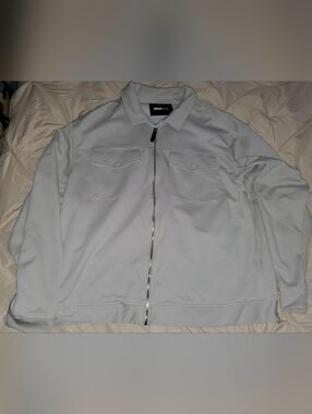 NovaMen Ryan Interlock Work Jacket Grey NWT XXL